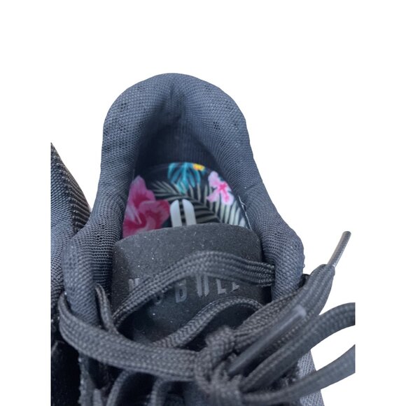 NOBULL Womans Black Floral Canvas Low Sneakers Sz 10.5 SKU 9587 - Picture 9 of 15